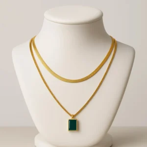 Forest Rhythm – Double Layer Necklace_WEBP3