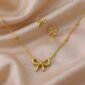 Cute Bow Necklace Set_WEBP2