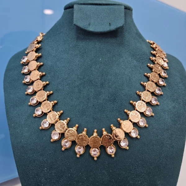 Divine Laksmi Kasu Mala Crystal 1 Divine Laksmi Kasu Mala Crystal