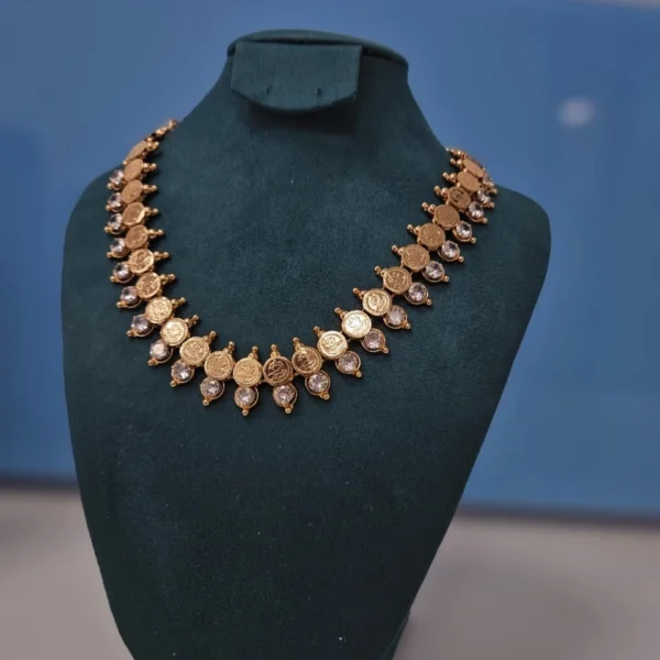 Divine Laksmi Kasu Mala Crystal