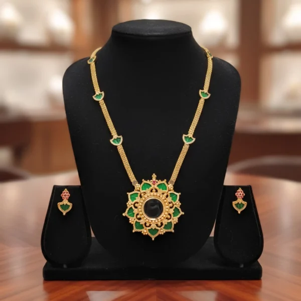Festival Necklace Earrings Set 11