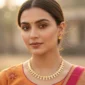 Festival Necklace Earrings Set 17