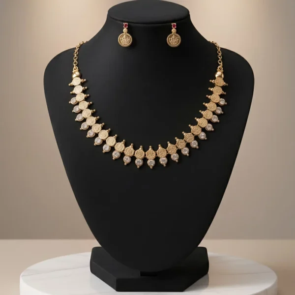 Festival Necklace Earrings Set 19