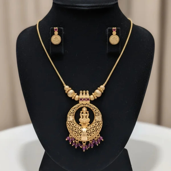 Festival Necklace Earrings Set 24