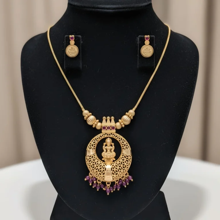 Festival Necklace Earrings Set 24