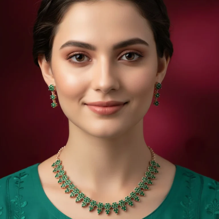 Festival Necklace Earrings Set 6