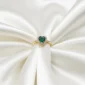 Emerald Heart Ring