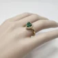 Emerald Heart Ring