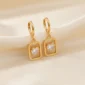 Framed Heart Hoops