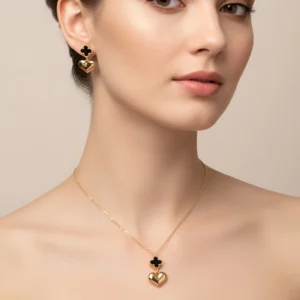 Lucky Heart Necklace Set Lucky Heart Necklace Set