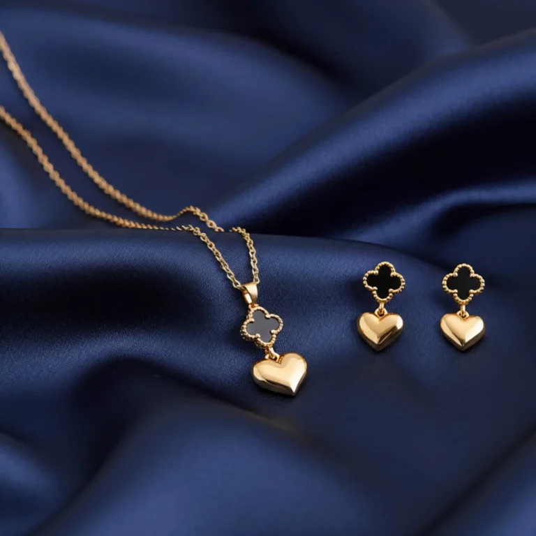 Lucky Heart Necklace Set