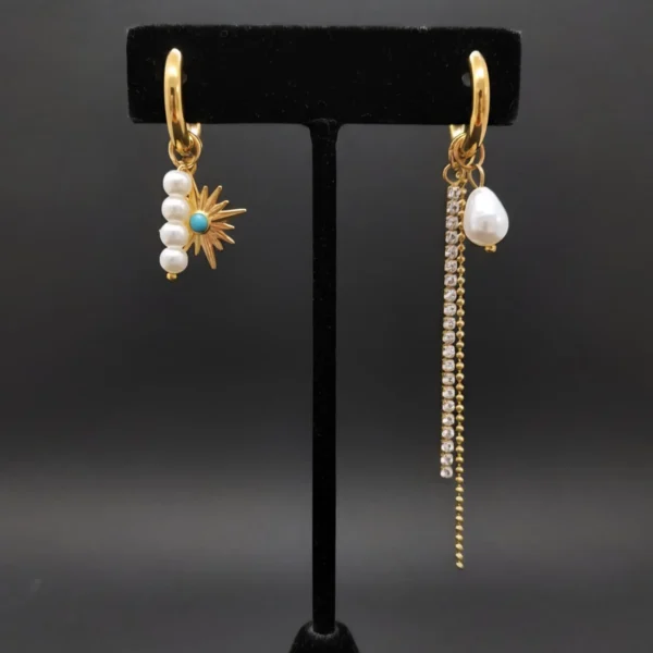 Free Spirit Drops - Gold Plated - Skin Safe - Waterproof