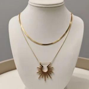 The Stella Chain - Gold Plated - Skin Safe - Waterproof