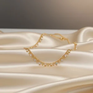 Gem Drop Necklace – Gold Plated – Skin Safe – Waterproof Gem Drop Necklace - Gold Plated - Skin Safe - Waterproof