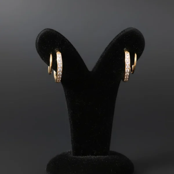 Spiral Hoops - Gold Plated - Skin Safe - Waterproof