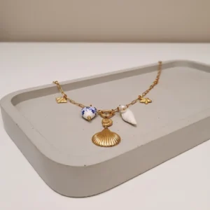 Coastal Necklace - Gold Plated - Skin Safe - Waterproof