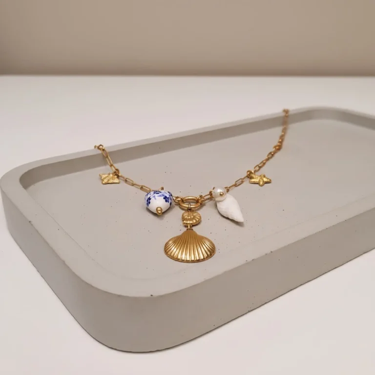 Coastal Necklace - Gold Plated - Skin Safe - Waterproof