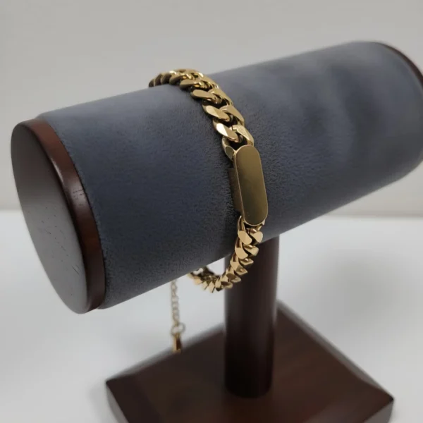 Your Mark Gold Plated Bracelet - Skin Safe - Waterproof Your Mark Gold Plated Bracelet - Skin Safe - Waterproof