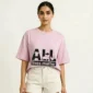 Baby Pink Vegan T Shirt 1