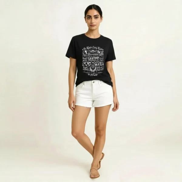 Black Vegan T Shirt 1 Black Vegan T Shirt 1