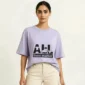 Lavender Vegan T Shirt 1