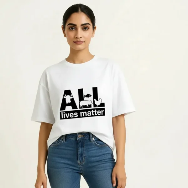 White Vegan T Shirt 2 White Vegan T Shirt 2